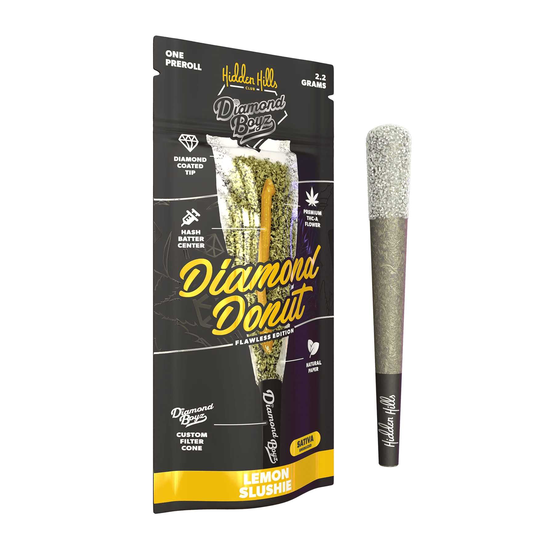 2.2G Diamond Donut Hash Hole - THCA